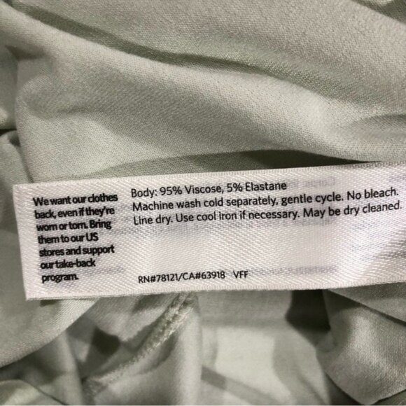 Eileen Fisher Mist Green Long Tank Top – NWT, Crew Neck, Relaxed, Size 1X - Picture 7 of 7